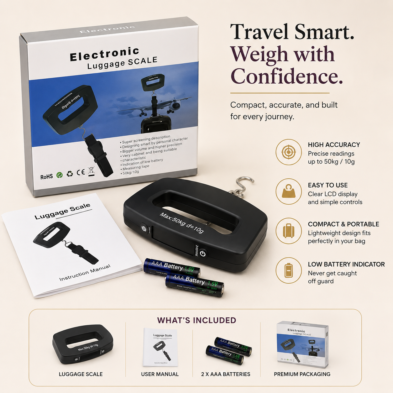 Digital Luggage Scale