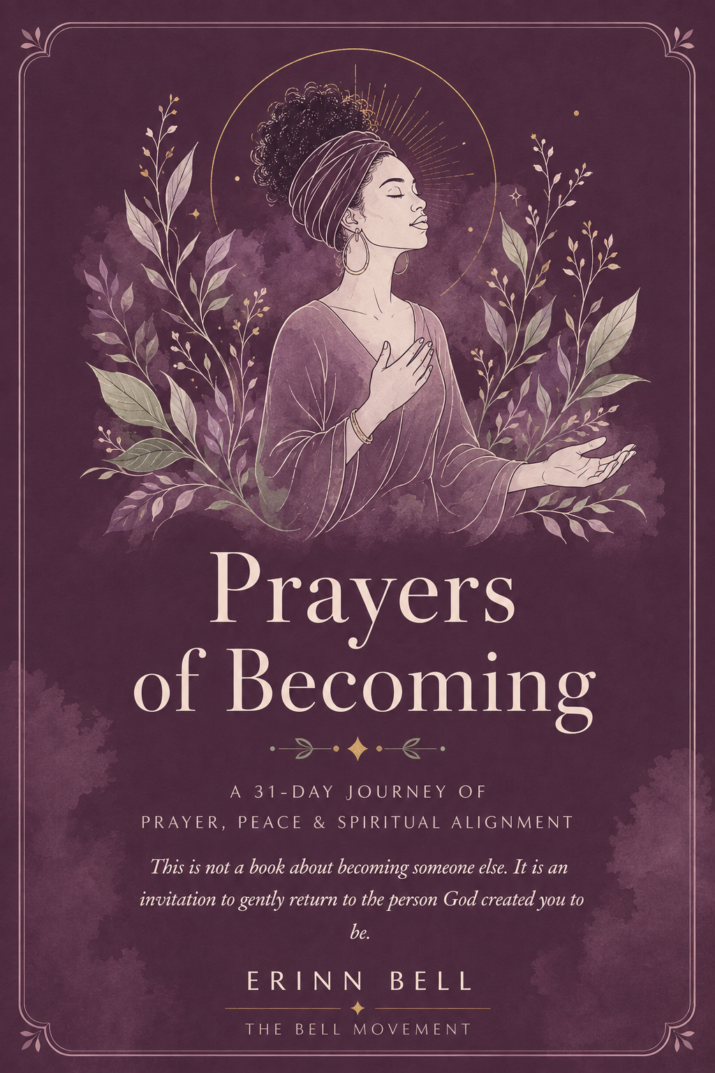 The Prayers of Becoming book cover by Erinn Bell